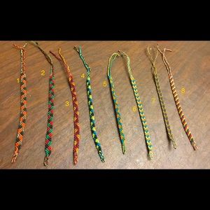 Handmade Woven Brazilian Friendship Bracelets